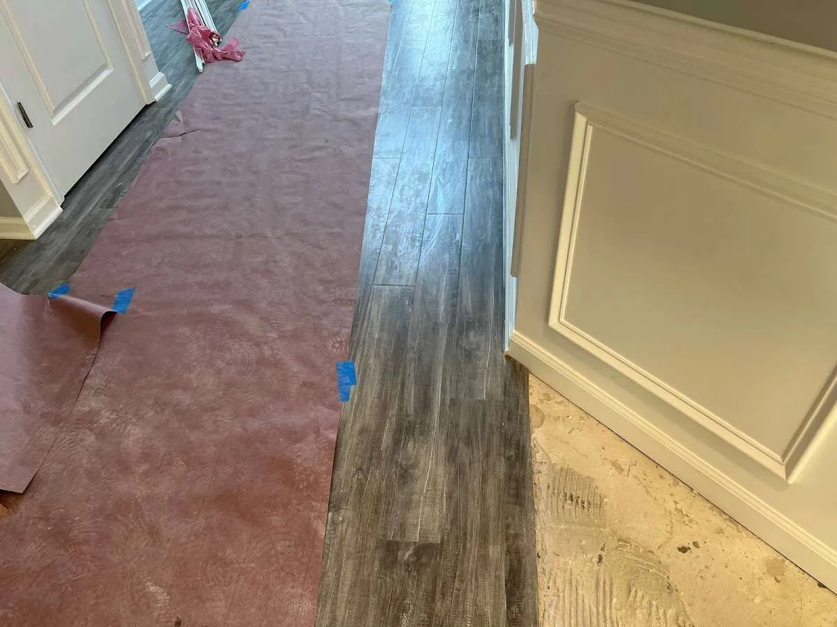 Completed marble shower restoration in Sugarmill Woods